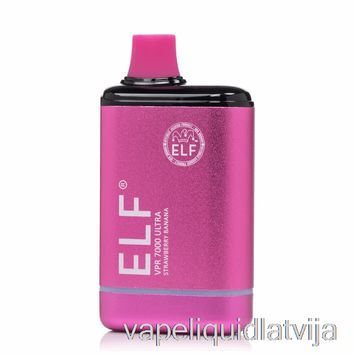 Elf Vpr 7000 Ultra Vienreizējās Lietošanas Zemeņu Banānu Vape šķidrums